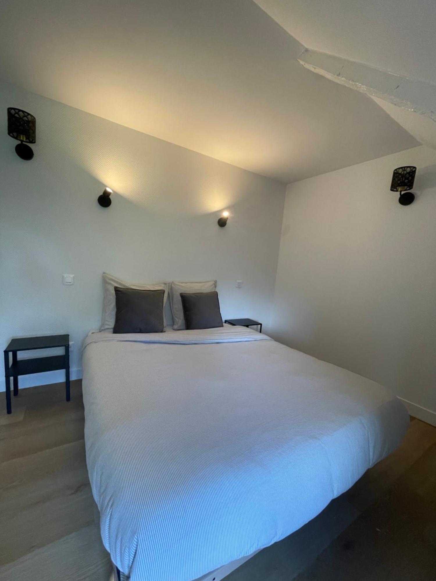 Hotel Au Pied Leve Calorguen Zimmer foto