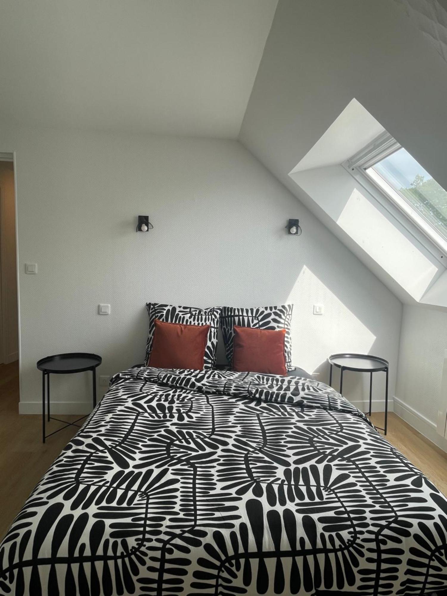 Hotel Au Pied Leve Calorguen Zimmer foto